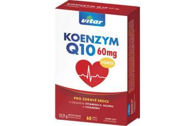 VITAR Koenzym Q10 60 mg Forte 60 kapslí